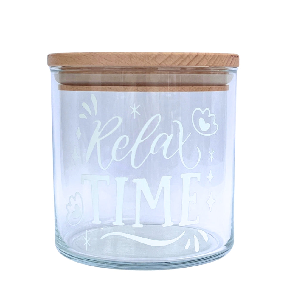 Achtsamkeitsglas Relax Time