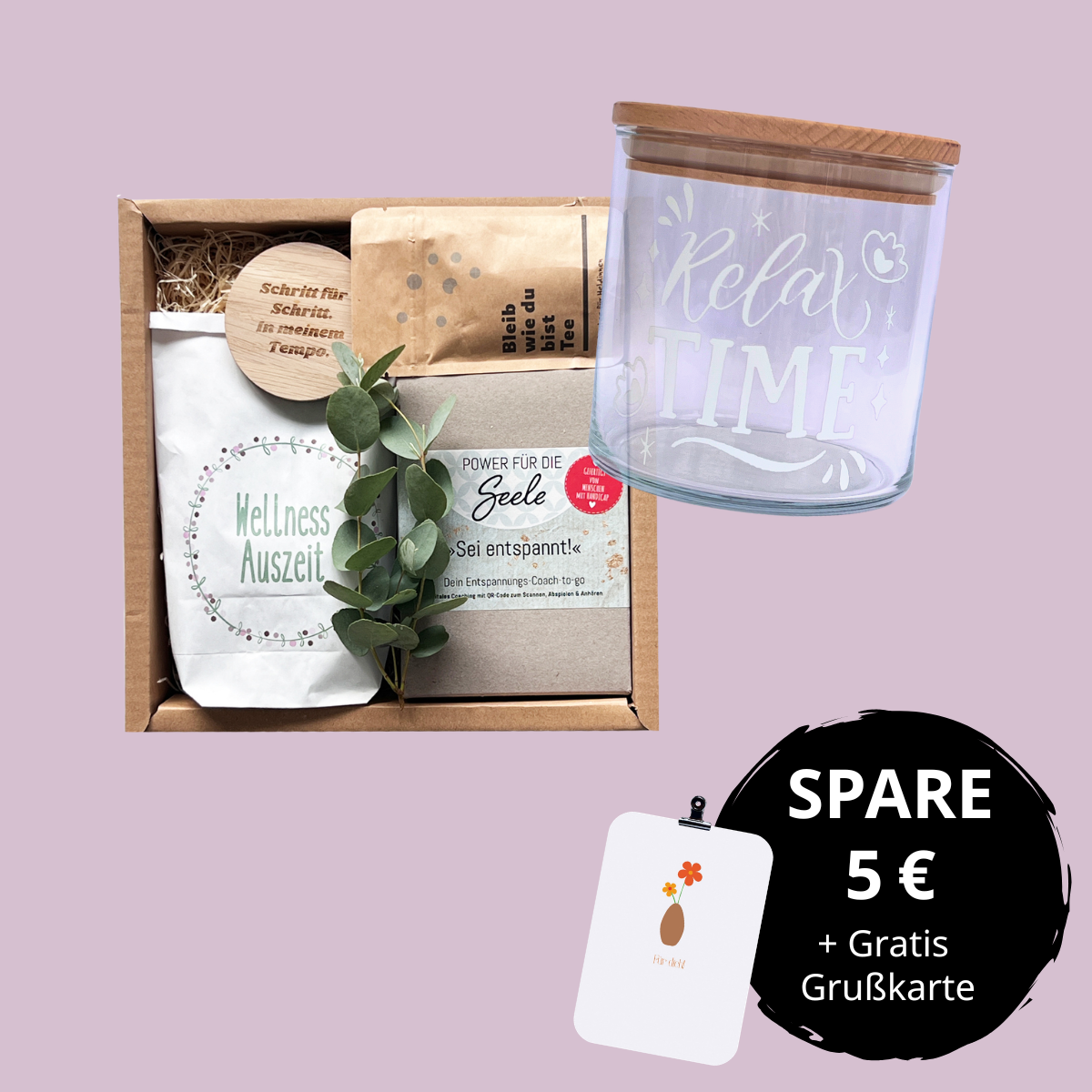 Achtsamkeit Geschenkset Wellness
