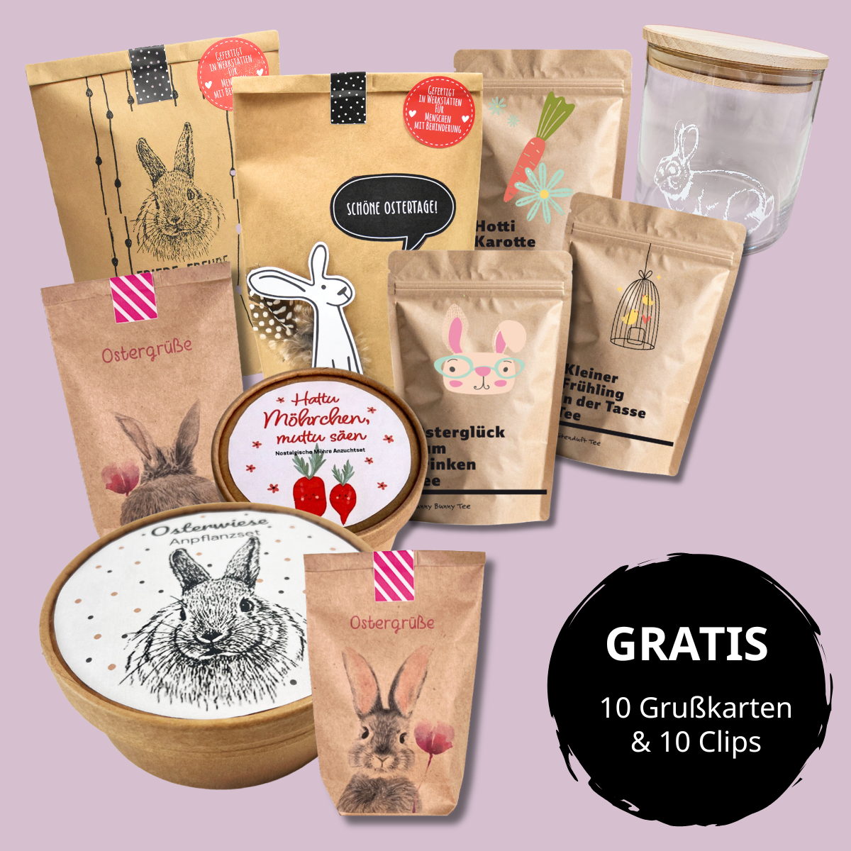 Ostergeschenk Set: 10 verschiedene Produkte