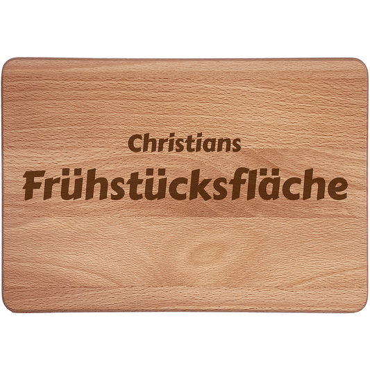 Personalisierte Frühstücksbrettchen: Frühstücksfläche
