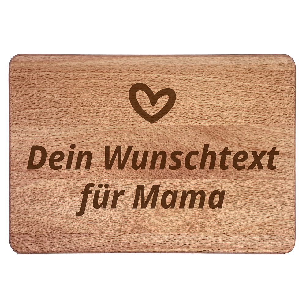 Schneidebrettchen personalisierbar für Mama