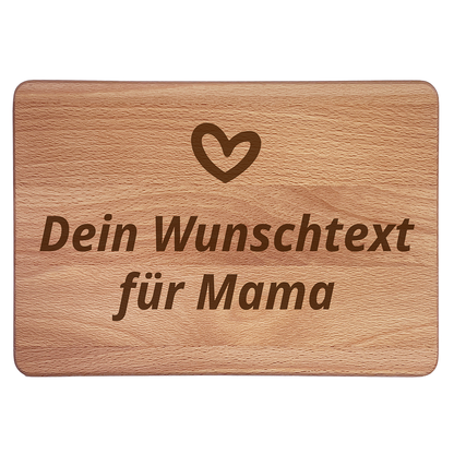 Schneidebrettchen personalisierbar für Mama
