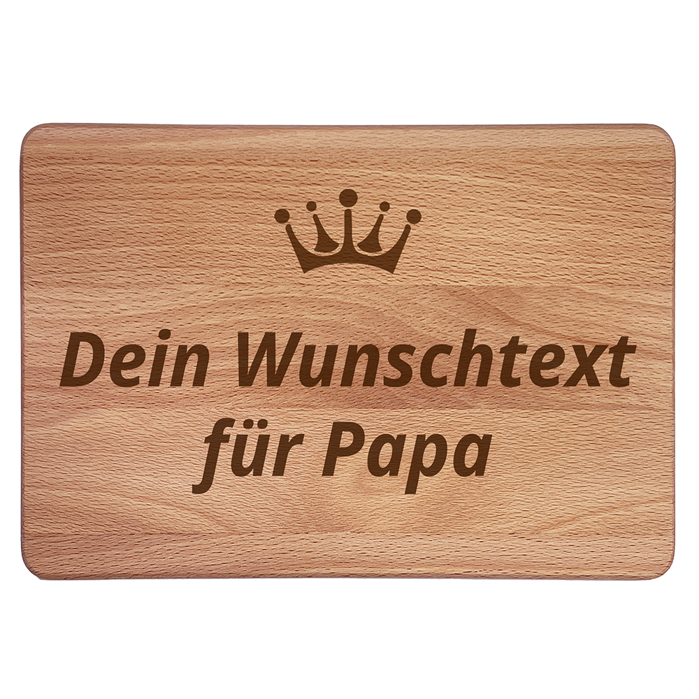 Schneidebrettchen personalisierbar für Papa