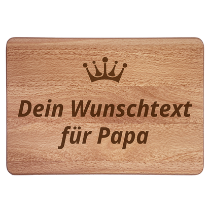 Schneidebrettchen personalisierbar für Papa