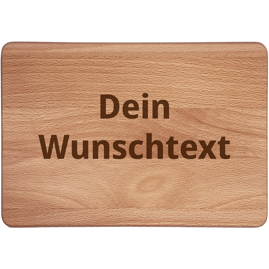 Personalisierte Frühstücksbrettchen: Dein Wunschtext