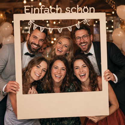 Polaroid Rahmen XL Premium Bundle mit Personalisierung