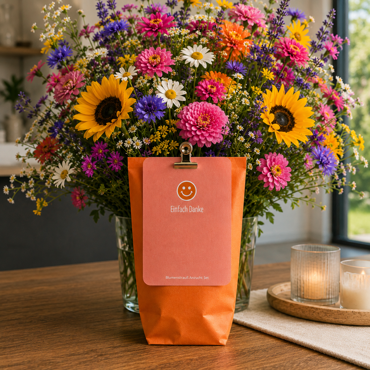 Danke schön Blumenstrauß