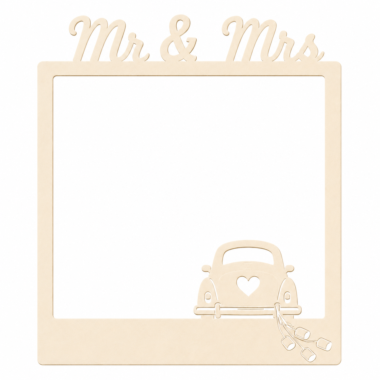 Selfie Frame für Hochzeit