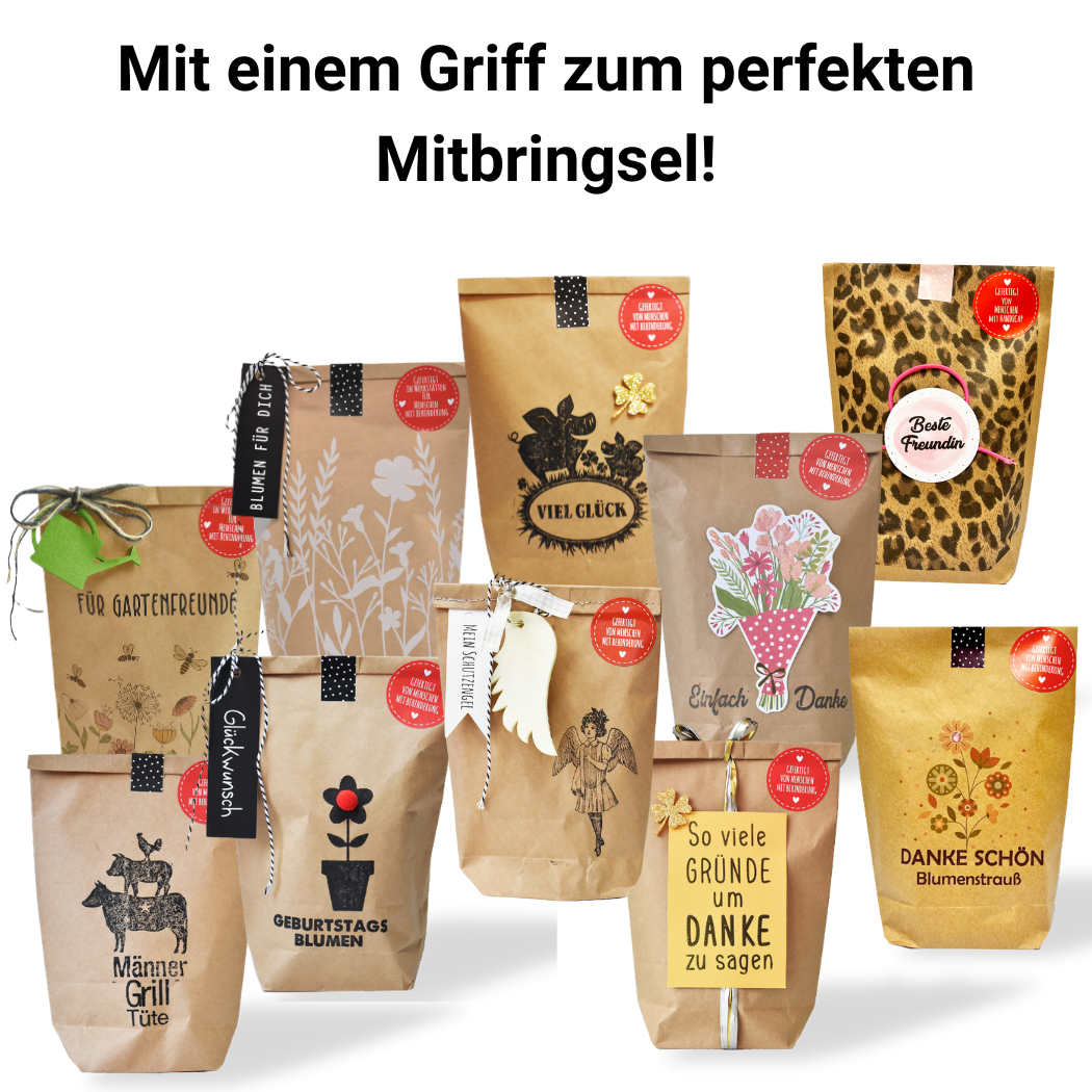 10 ausgewählte Tüten