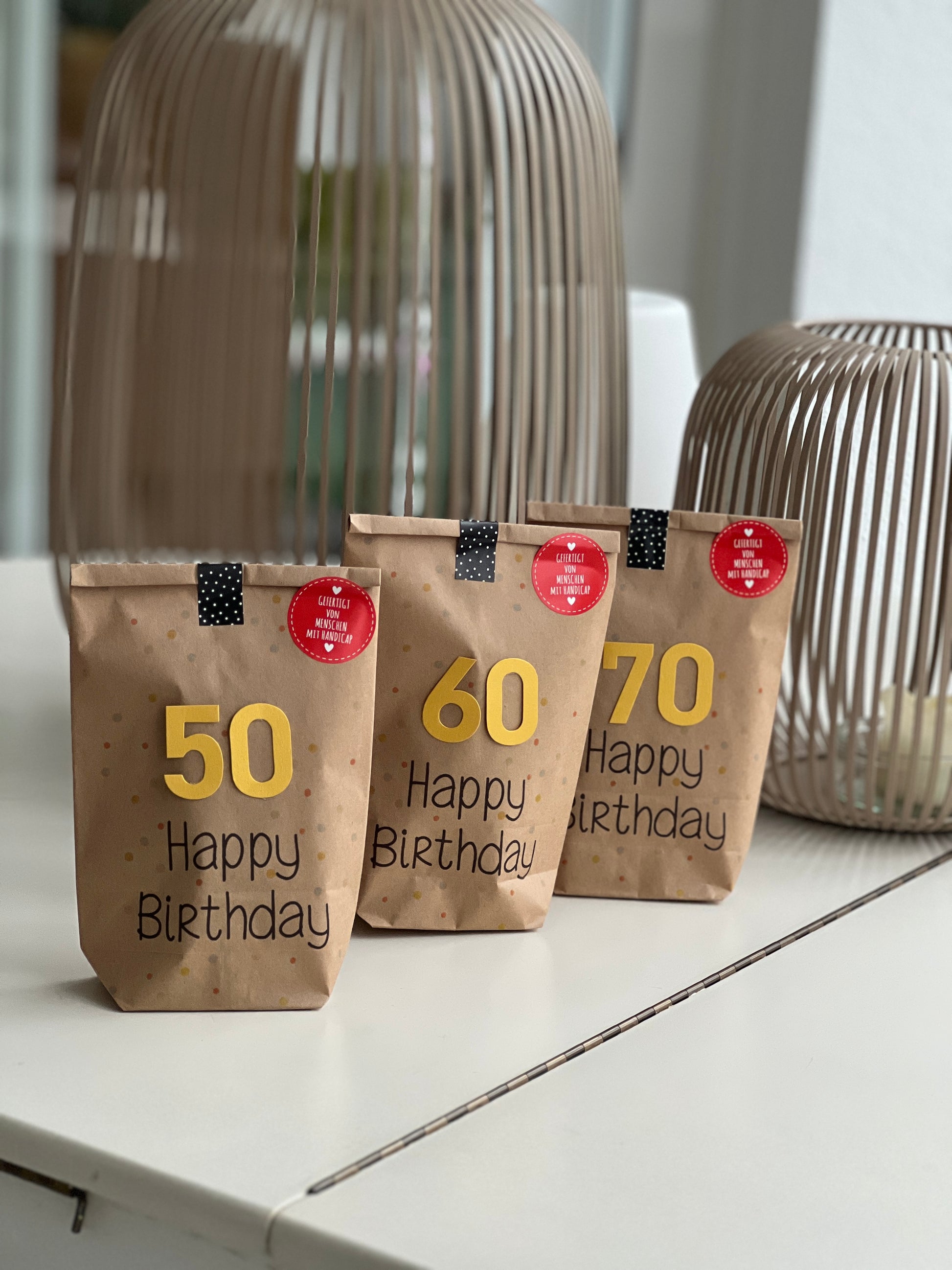 Geschenk zum 50. Geburtstag, 60 geburtstag und 70 Geburtstag