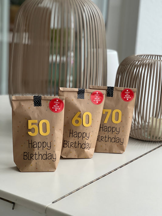 Geschenk zum 50. Geburtstag, 60 geburtstag und 70 Geburtstag