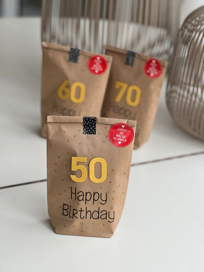 Geschenke für runde Geburtstage