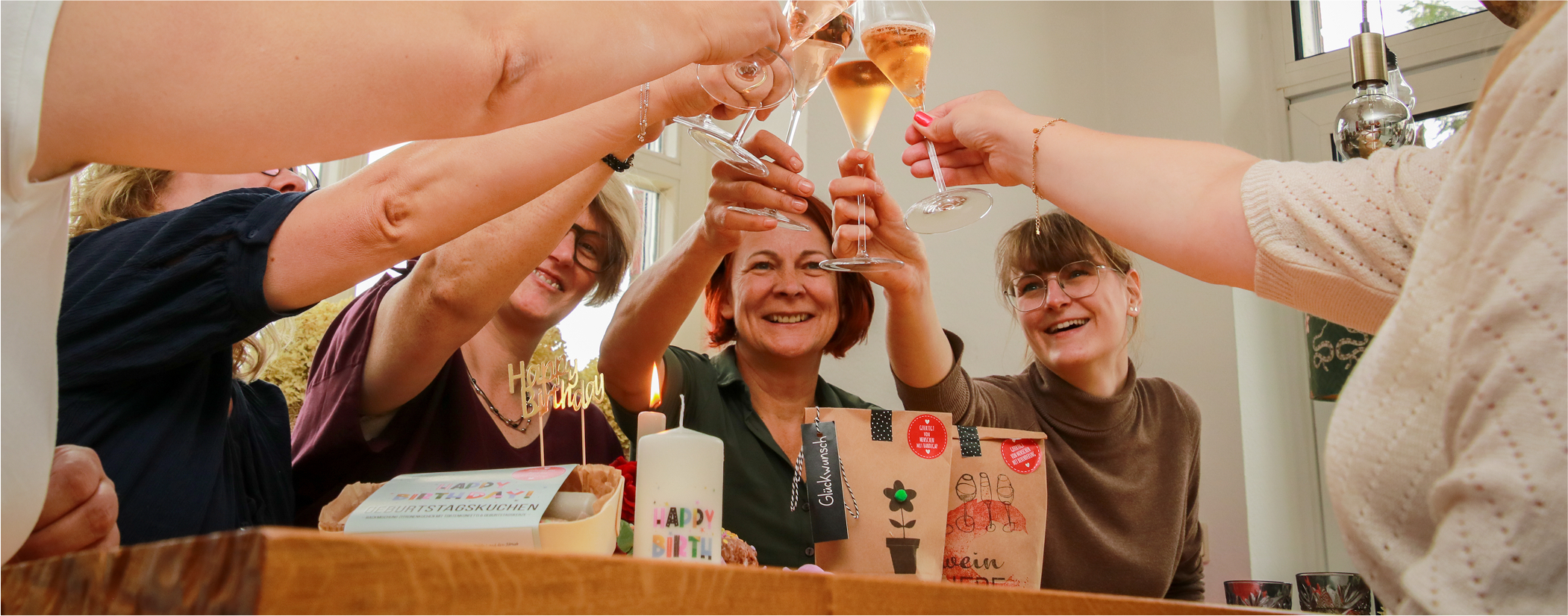 Wir feiern Geburtstagsgeschenke von Wunderle