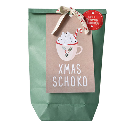 Heiße Schokolade Geschenk – X-Mas Schoko Wundertüte für Weihnachten