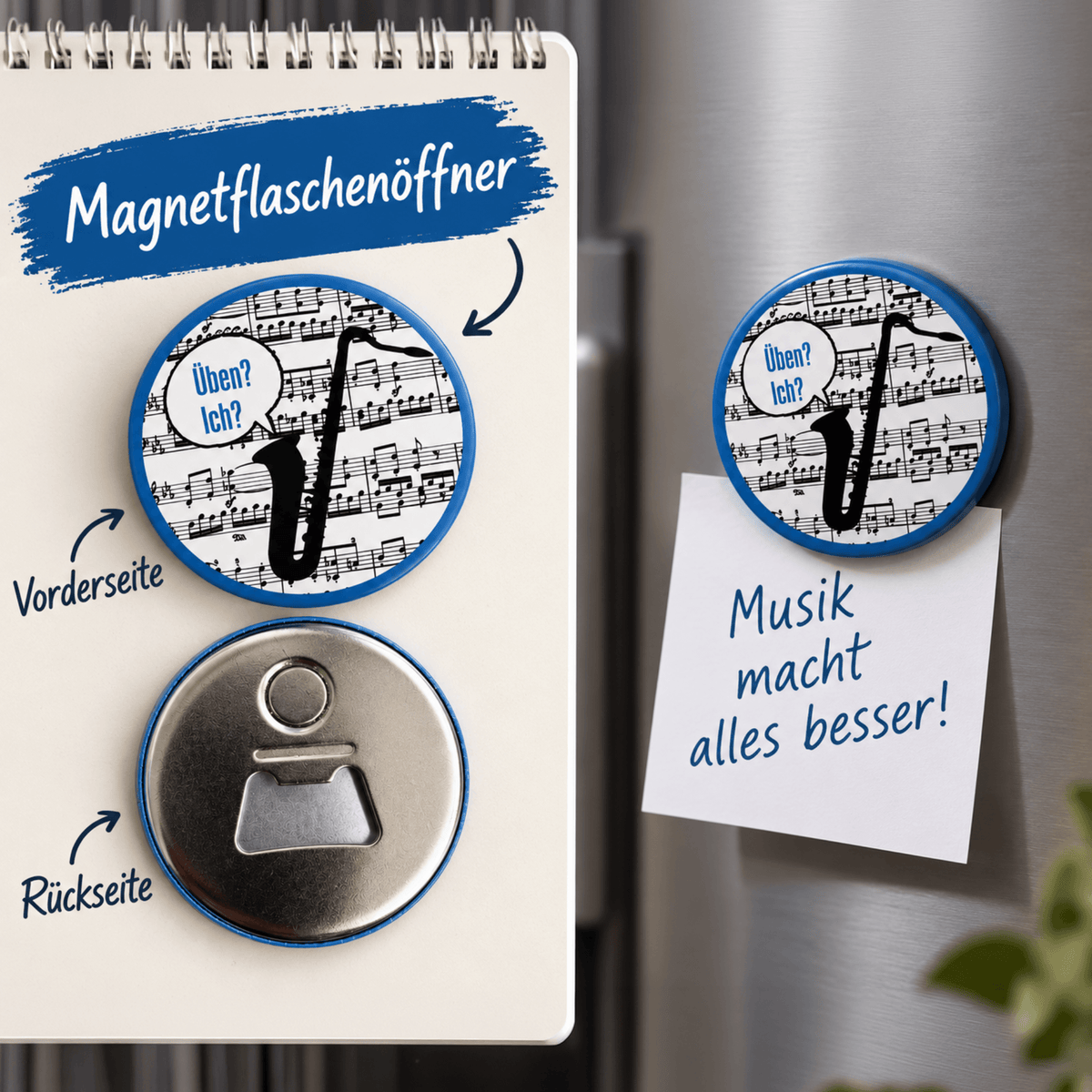 Für Musiker Wundertüte mit Notenschlüssel