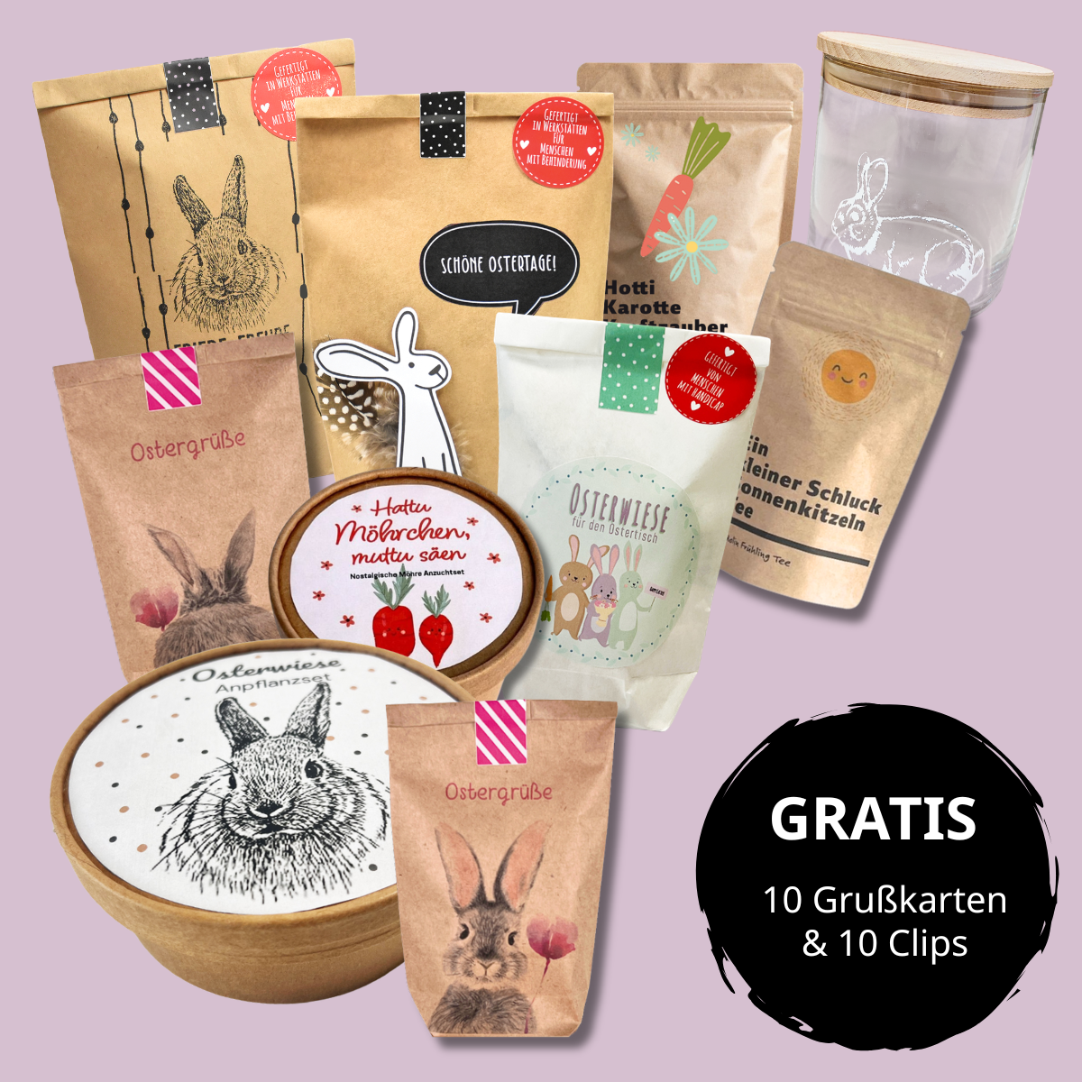 Ostergeschenk Set: 10 verschiedene Produkte