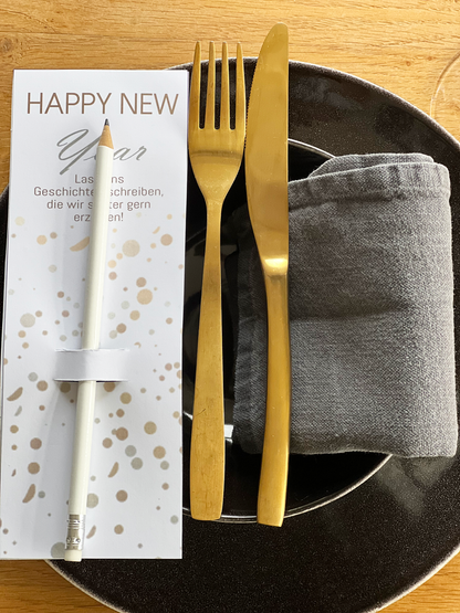 Tischdeko Box zu Silvester