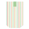 Tüte Vorlage Stripes pastell