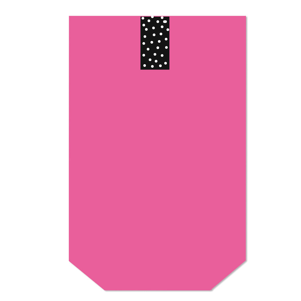 Tüte uni pink