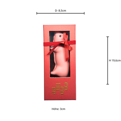 Schwein aus Marzipan