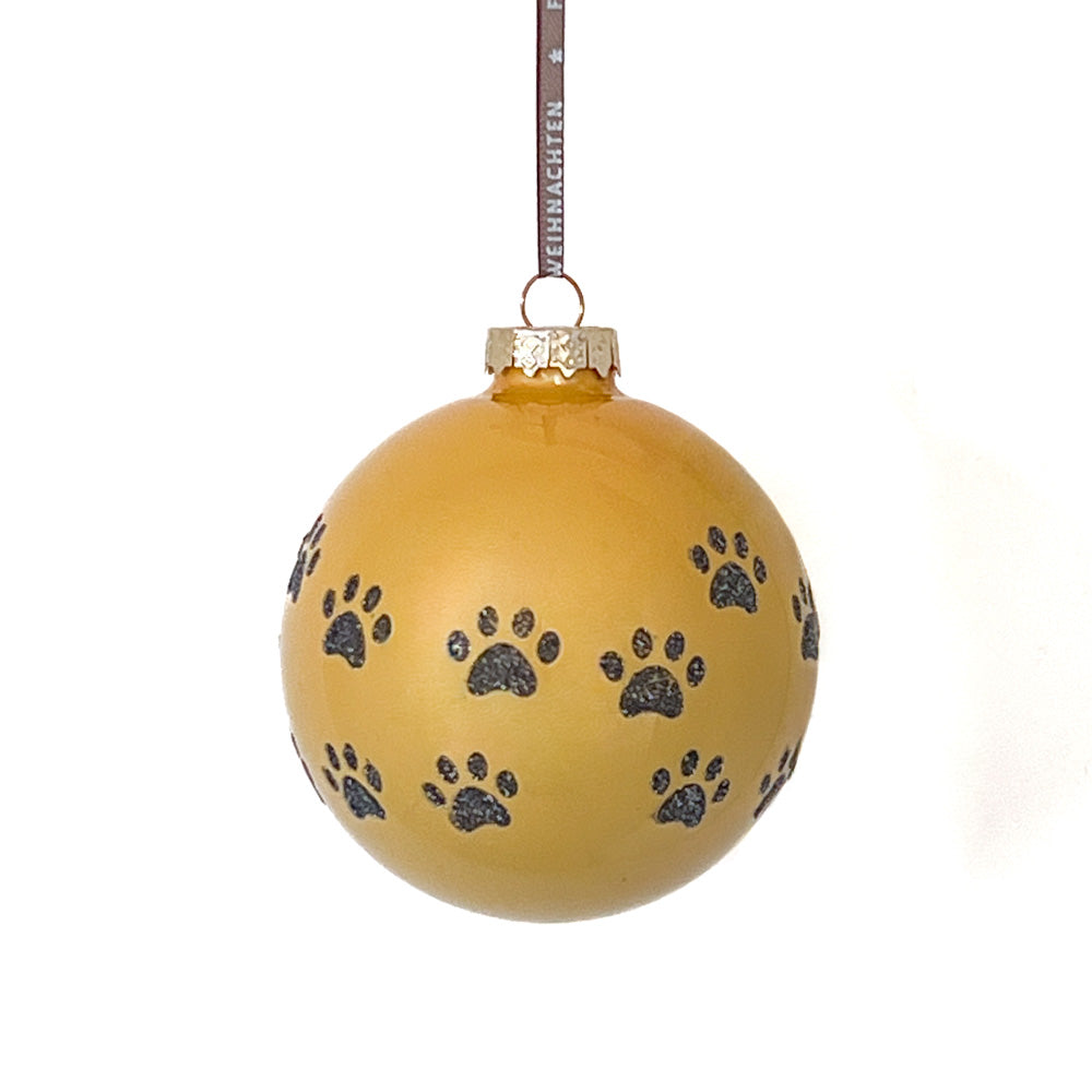 Weihnachtskugel personalisieren mit Hundename