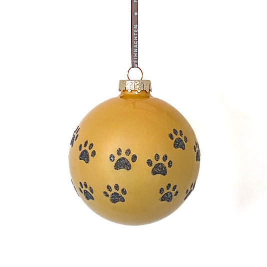 Weihnachtskugel personalisieren mit Hundename